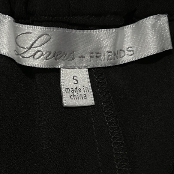 Lovers + Friends Black Studded Drawstring Shorts Size Small - Picture 6 of 7